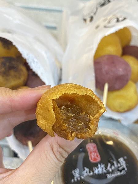 新莊美食｜原來黑丸也有地瓜球!?<<黑丸地瓜球>>買黑丸地瓜